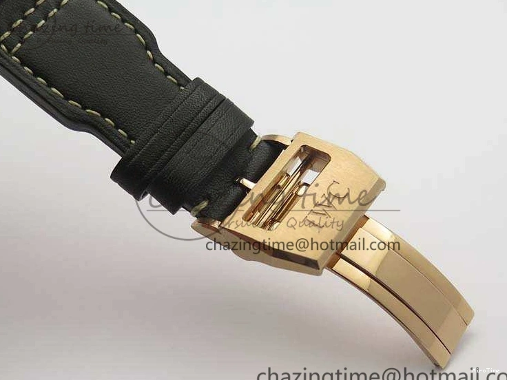 MIROTIME 0125 Popular Big Pilot Real PR IW502706 RG YLF 1:1 Best Edition Brown Dial On Calfskin Strap A 7223